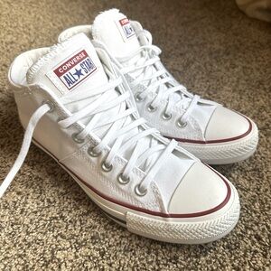 Women’s CONVERSE Chuck Taylor All Star White High Top Shoes size 7.5